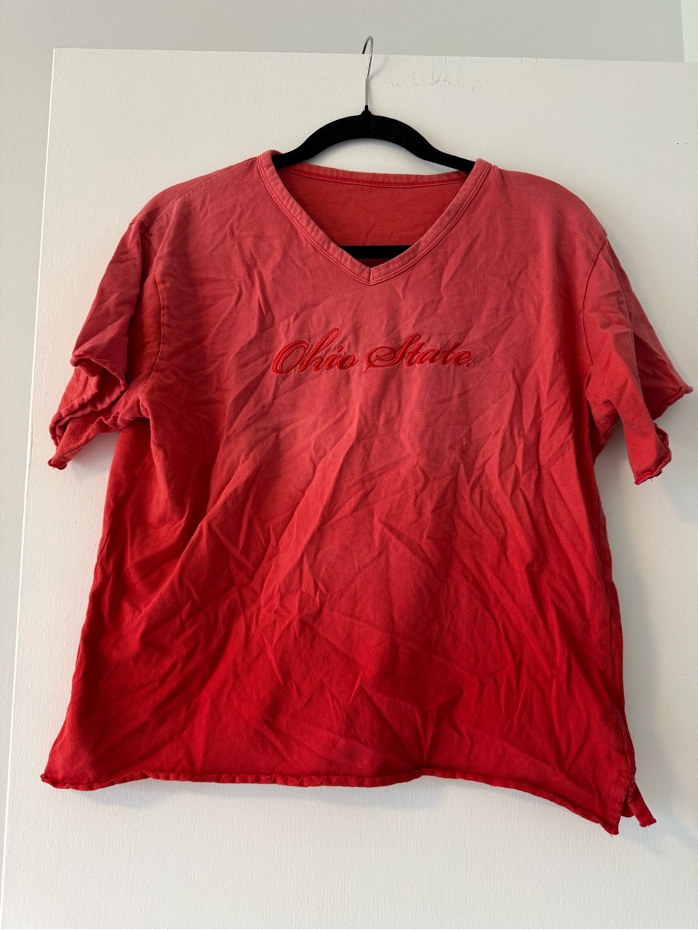 Ohio State Red V-Neck T-Shirt